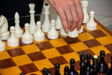 satranç taşları yakın çekim