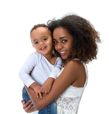 Afrika anne holding toddler