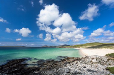 Harris Isle kumsalda Luskentyre