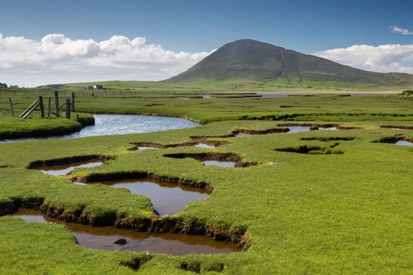 Scenari scozzesi e saline — Foto Stock