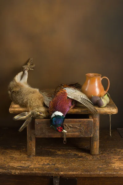 Autumn hunting still life — Stock Photo, Image