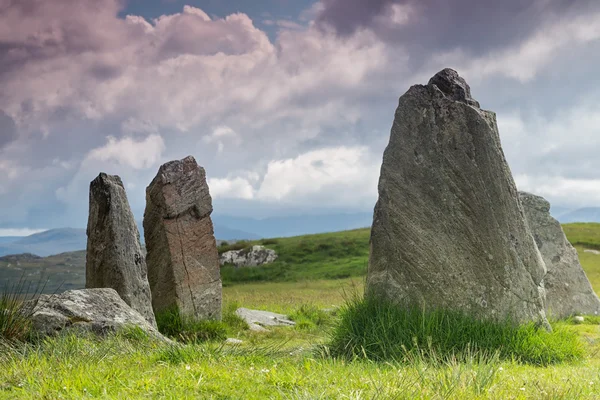 Standing stones Outer Hebrides — Stock Photo, Image