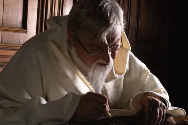 Escribir en la oscuridad — Foto de Stock