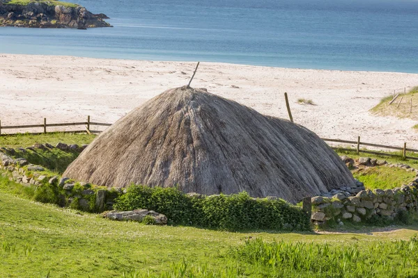 Antik blackhouse — Stok fotoğraf