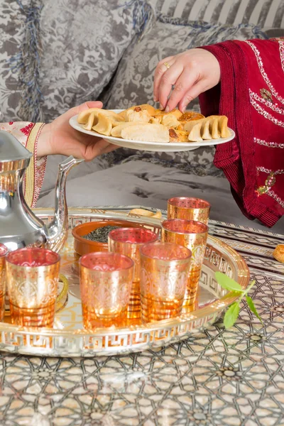 Печенье Рамадан для гостей — стоковое фото