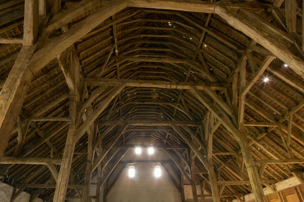 Medieval barn in Flanders — Stock Photo, Image