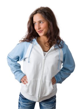 gülümseyen ve kendinden emin