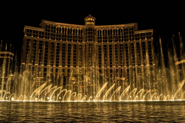 Las Vegas Verenigde Staten November 2013 Nachtzicht Het Bellagio Casino — Stockfoto