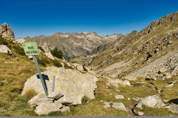 Aiguestortes Estany Saint Maurici National Park Spanish Pyrenees Краса Природи — стокове фото