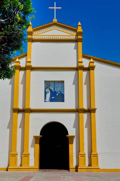 Leon Nicarágua Setembro 2014 Igreja Fachada São Francisco Leon Nicarágua — Fotografia de Stock