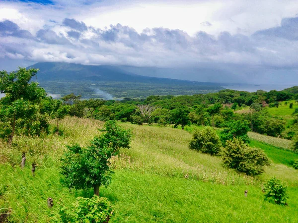 Tájkép Természet Ometepe Sziget Nicaragua Természet Szépsége — Stock Fotó