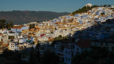 Şef Fas 'ın mavi bir şehridir.