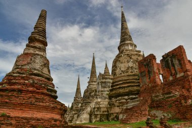 Wat Phra Sri Sri Ayutthaya, Tayland 'ın eski başkenti ve UNESCO' nun Dünya Mirası sahası
