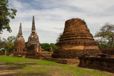 Wat Phra Sri Sri Ayutthaya, Tayland 'ın eski başkenti ve UNESCO' nun Dünya Mirası sahası