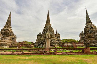 Wat Phra Sri Sri Ayutthaya, Tayland 'ın eski başkenti ve UNESCO' nun Dünya Mirası sahası