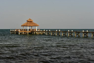 Caye Caulker, Belize 'de bir tatil köyü.