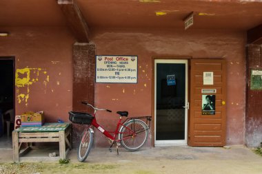 Caye Caulker, Belize 'deki Postane.