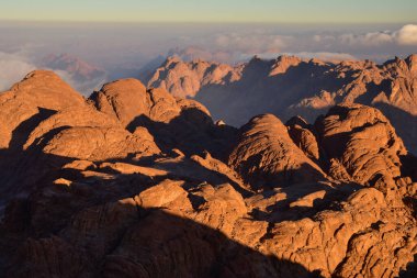 Mısır 'ın Sina Dağı' ndan harika manzaralar