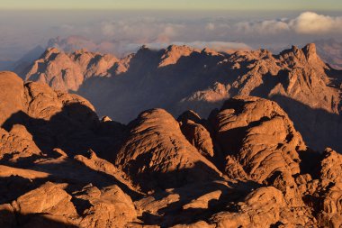 Mısır 'ın Sina Dağı' ndan harika manzaralar
