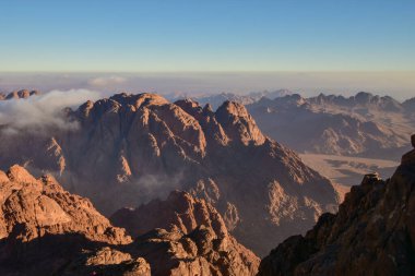 Mısır 'ın Sina Dağı' ndan harika manzaralar