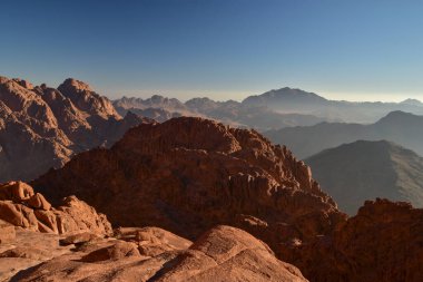 Mısır 'ın Sina Dağı' ndan harika manzaralar