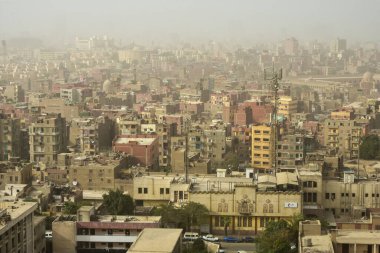 Hisar 'dan Kahire' nin panoramik manzarası