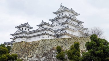 Japonya 'nın Himeji kentindeki Himeji Kalesi, prototip Japon kalesi mimarisinin hayatta kalan en iyi örneği olarak kabul edilir.