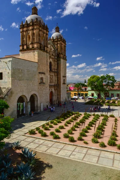 Santo Domingo Guzmn Church Oaxaca Mexico — 스톡 사진