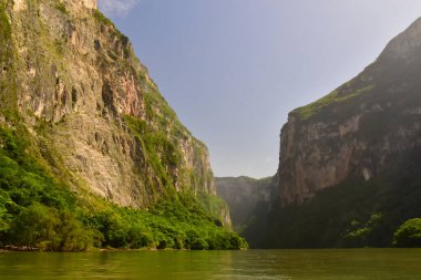 Sumidero Canyon in Chiapas State, Mexico clipart