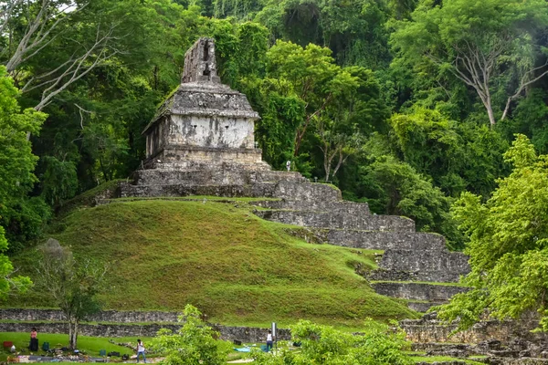 Palenque Era Una Città Stato Maya Nel Sud Del Messico — Foto Stock