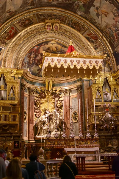 John Cathedral Valletta Malta — Fotografia de Stock