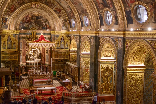 John Cathedral Valletta Malta — Fotografia de Stock