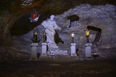 Rabat, Malta 'daki St. Paul' s Grotto.