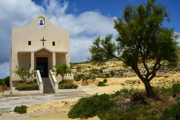 Kappella Sant Anna Capilla Santa Ana Dwejra Gozo Malta — Foto de Stock