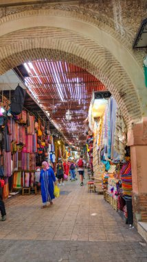 Marakeş, Fas 'ta çarşı ya da pazar