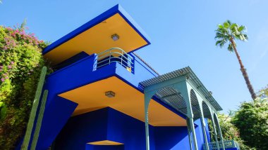 Marakeş, Fas 'taki Majorelle Bahçesi