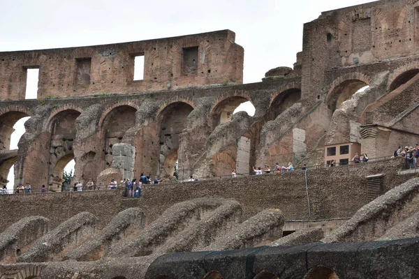 Colosseum Rom Italien Den Största Antika Amfiteater Som Någonsin Byggts — Stockfoto