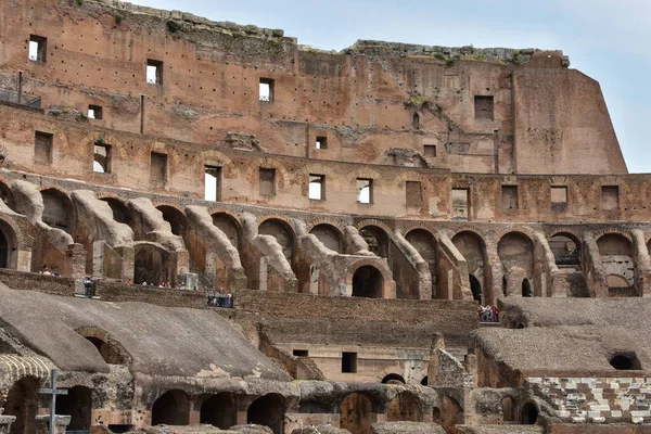 Colosseum Rome Italy Largest Ancient Amphitheatre Ever Built World Largest — Stock Photo, Image