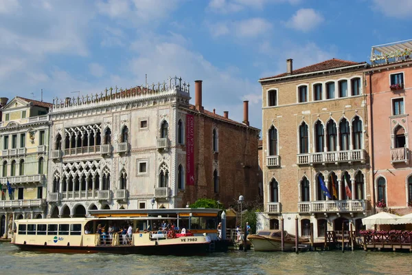 Beautiful Buildings Grand Canal Venice Italy — Stock Photo, Image