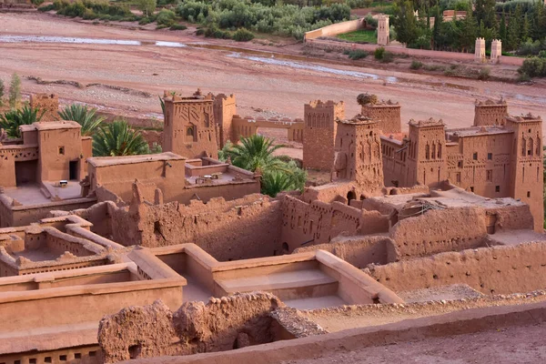 教科文组织摩洛哥世界遗产所在地Ait Benhaddou的Kasbah — 图库照片