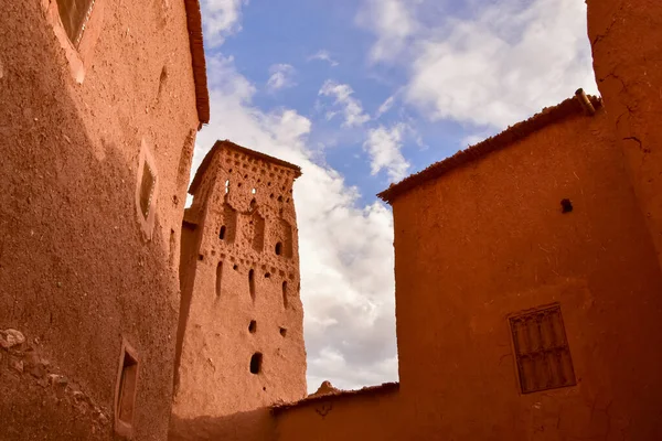 Kasbah Ait Benhaddou Μνημείο Παγκόσμιας Κληρονομιάς Της Unesco Στο Μαρόκο — Φωτογραφία Αρχείου