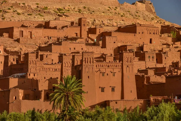 教科文组织摩洛哥世界遗产所在地Ait Benhaddou的Kasbah — 图库照片