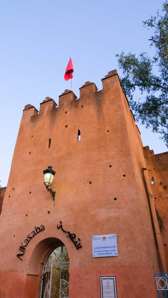 摩洛哥Chefchaouen的Kasbah堡垒 — 图库照片