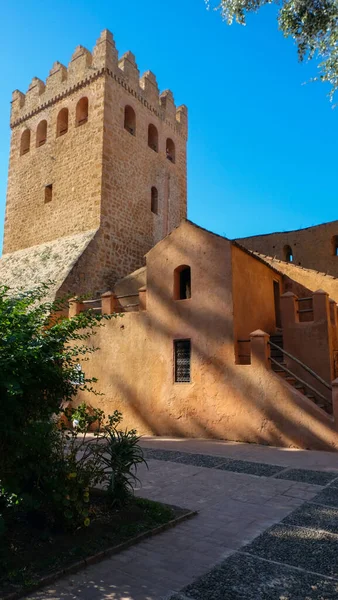摩洛哥Chefchaouen的Kasbah堡垒 — 图库照片