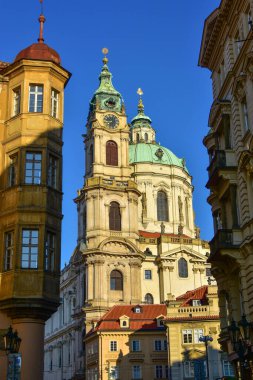 Çek Cumhuriyeti Prag 'daki Aziz Nicholas Kilisesi
