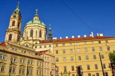 Çek Cumhuriyeti Prag 'daki Aziz Nicholas Kilisesi