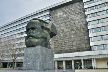 Karl Marx Anıtı Chemnitz, Almanya