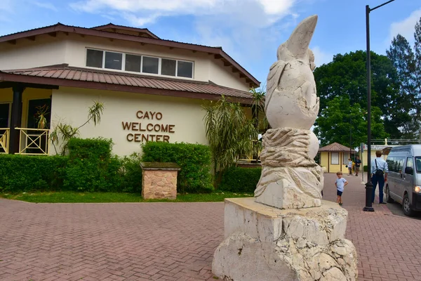 Cayo Welcome Center San Ignacio Einer Kleinen Stadt Belize — Stockfoto