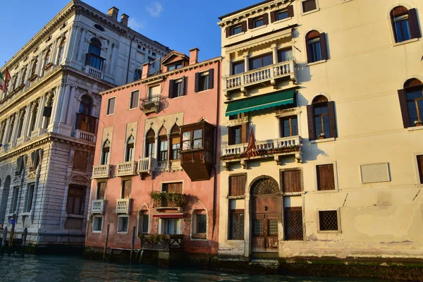 Beautiful Buildings Grand Canal Venice — Stock Photo, Image