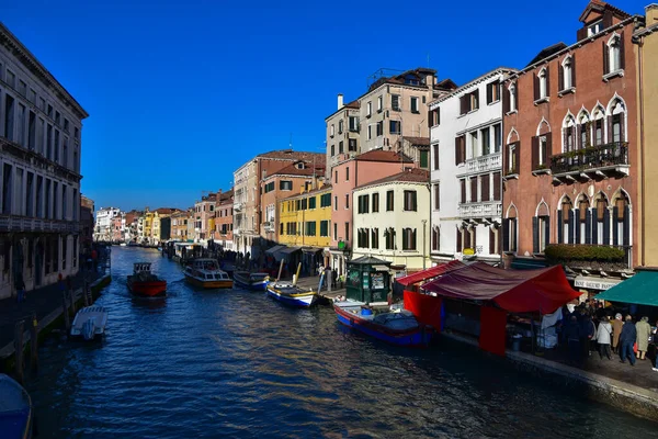 Beautiful Buildings Grand Canal Venice — Stock Photo, Image